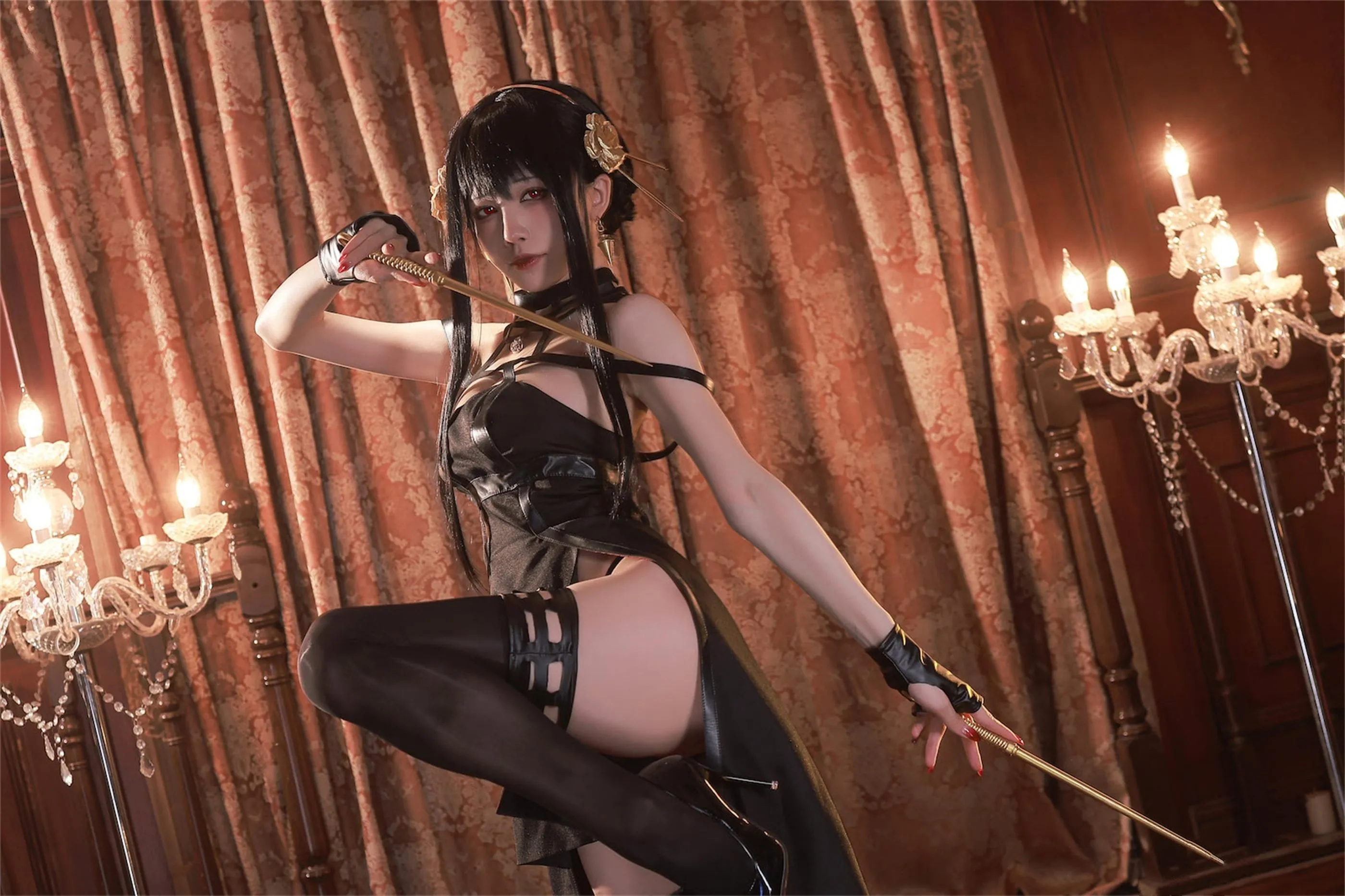 水淼Aqua – NO.118 约尔-黑礼服 [64P]插图